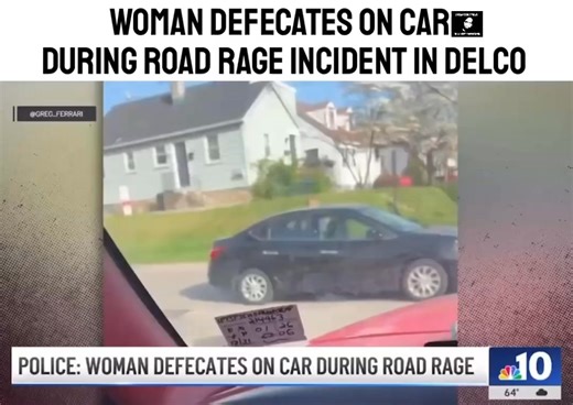 Woman defecates on car during road rage incident in Delco, police say #ericjaystreetnews 🎥NBC10 Philadelphia Part 1 | Eric Johnson