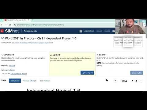 Word 2021 In Practice - Ch 1 Independent Project 1-6 | word 2021 chapter1 Independent Project 1-6
