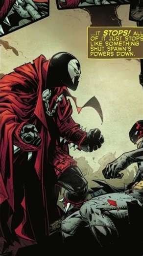 When Batman and Spawn fought to near DEATH