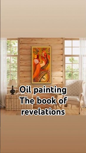 Revelation #artist #youtubeshorts #BookOfRevelation #ChristianArt#OilPainting #BibleArt #ArtShorts