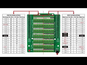 D-1686 Top-mount Screw Terminal Block Breakout Board Module for STM32 Nucleo-64