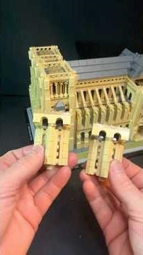 Lego Architecture Notre Dame Steps 317-330 #legosets #architecture