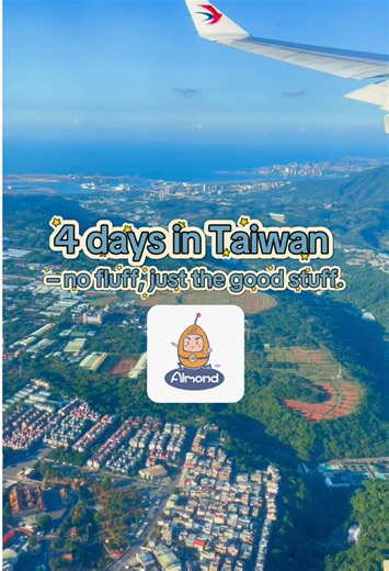 Planning a Taiwan trip in 2026? This 4-day Taiwan itinerary covers Taipei 101, Jiufen, Shifen, Taichung, Maokong, night markets travel tips for first-timers. Almond eSIM made airport arrival sooo much smoother ✈️ #TaiwanItinerary #TaiwanTravelTips #TaipeiTravel #TravelTok #TRAVELON