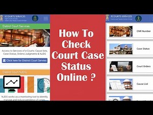 How To Check Court Case Status Online | Ecourt Services | vlog3