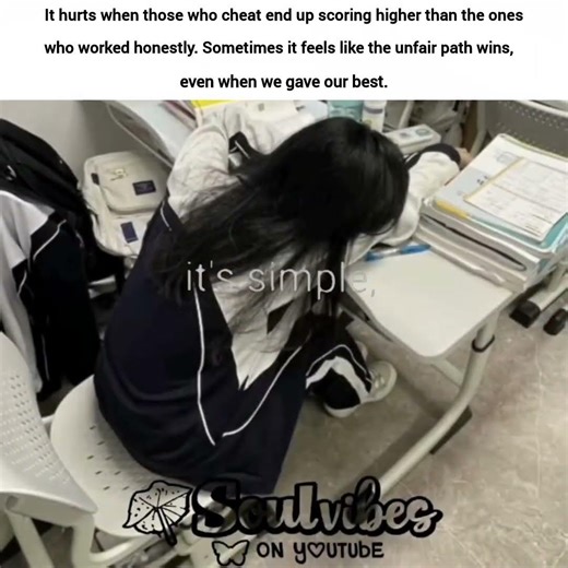 the "cheaters" takes it all...the "honest" has to fall 🥀#blowup #hardwork #honesty #cheating