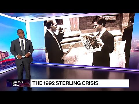 The 1992 Sterling Crisis | On This Day