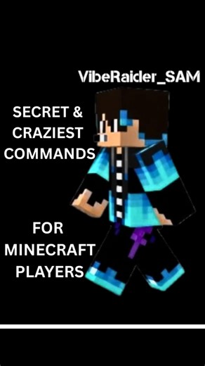 3 Secret Minecraft Commands That Will Blow Your Mind 😱 | Hidden Commands No One Knows! | #minecraft