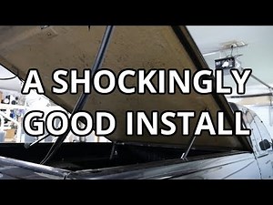 Installing new shocks on a SNUGToP Tonneau Cover