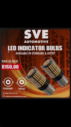 LED Indicator Bulbs #ledindicators #indicatorlights #4x4southafrica #headlights