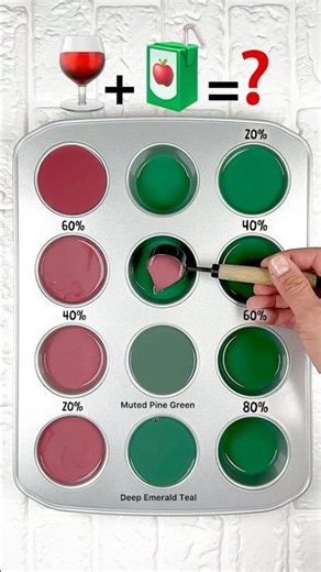 Muted Colors Are Winning Right Now 😮‍💨🌫️ #colormixing #colors #shortvideo #satisfying #asmr