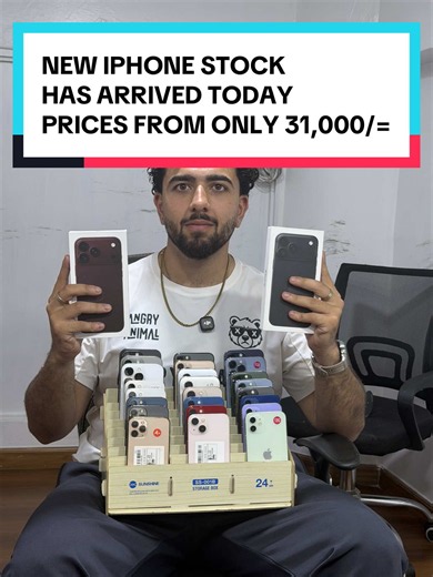 New iPhone Stock at Huda Tech: Prices from 31k to 105k!
