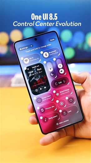 Samsung One UI 8.5 - Control Center Evolution