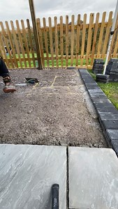 Let’s get paving 👷⚒️ Laying one of the many Kandla grey Indian stone paving slabs on one of our recent patio projects. Simple easy process when you know how 👊🏼 . . . . #landscaping #landscapingcompany #localbusiness #landscapinglife #landscapingservices #cheshirelandscaper #garden #paving #gardenpaving #gardenpatio #patio #patiolife #patiogarden #patioinspo #naturalstone #indianstone #trade #tricksofthetrade #stone #reel #toolsofthetrade #beforeandafter #pavingcontractor #project #grout #kand
