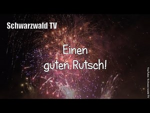 🎩🍀 Silvestergrüße 2025 🥂🍾 Neujahrswünsche 2026 mit Feuerwerk 🎆 [Silvester Grußvideo zum Verschicken]