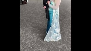 Nick’s Birthday dream came true! Elsa came to see him today while he was at Big Hearts practice! #nicksmith #elsa Enchanted Events thank you so much for this dream come true on his special day! 💙 | Nick Smith