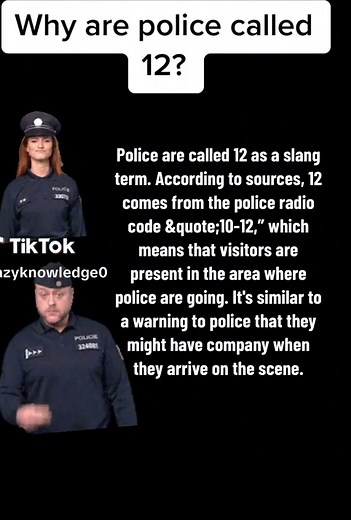 Why Are Police Called 12? Exploring the Origin of the Slang Term