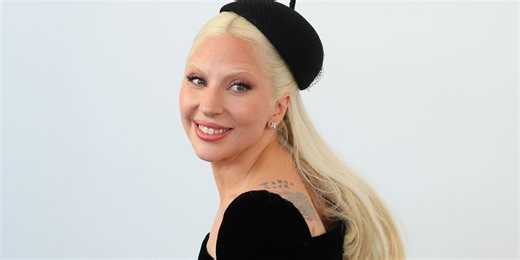 Lady Gaga Showed Off Her Massive Engagement Ring While Endorsing Kamala Harris