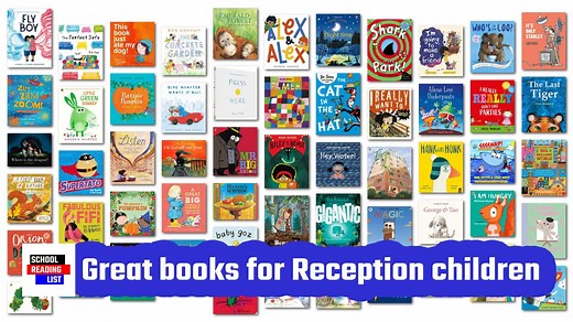 Reception reading list for children aged 4-5