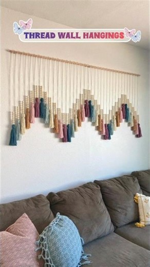 Thread wall hanging #ytshorts #shorts #viral
