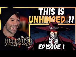 WHAT DID I JUST WATCH!? Hellsing Ultimate Abridged Episode 1 | Metal Vocalist Reacts