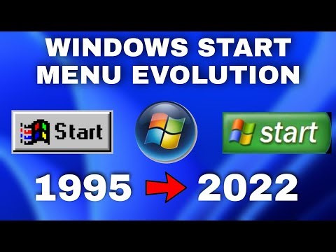 Windows Start Menu Evolution | Evolution of Windows Start Menu (1995-2022) | Factonian