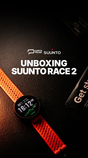 Cerita Pelari on Instagram: "Hai Sobat Cerita Pelari! 👋 Suunto Race 2, jam lari kece yang bisa menemani di berbagai aktivitas. Langsung kita unboxing dan cek bareng-bareng, yuk sob! • Desain tipis & ringan dengan diameter 49mm, ketebalan 12,5mm • Layar AMOLED 1.5” LTPO • Berbobot 75g (Stainless Steel) • 115+ Sport Modes • Free Offline Maps & Navigation • Baterai awet 16 hari untuk daily use, atau 55 jam kalau pakai GPS mode. • Heart Rate Sensor lebih akurat • Water resistant 100m • Connect ke 3