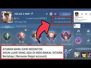 KABAR BURUK ! AKUN SERVER LUAR AKAN DI TARIK MOONTON !! CUMA DI PERBOLEHKAN SERVER INDO