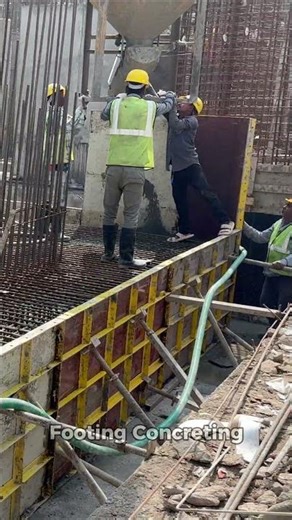 This Footing Carries the Entire Building 💪