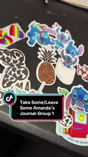 Because everyone loves a sticker swap! Thanks for the cute variety to chose from sister! Hopefully someone loves Stitch! #sisterhoodofthetravelingjournal #journaltok #stickerswap #junkjournal #crafttok