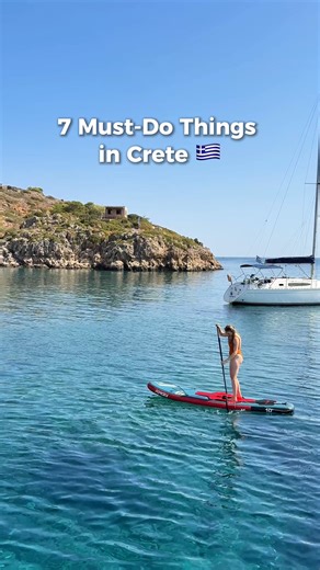 Crete is one of those destinations that truly has everything - history, food, beaches, culture, and moments you’d never find on your own. And the best part? On our tours that stop in Crete, you don’t have to plan a single thing. Let us take you there. 🇬🇷 See our tours that stop in Crete here: https://goaheadtours.me/4kpkEHR Here are 7 must-do things in Crete: 7. Go wine tasting in Iraklio wine country 🍷 6. Relax at Elafonisi Beach (yes, the pink sand is real) 5. Take a guided tour of the lege