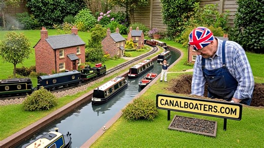 425K views · 4.1K reactions | Building a flight of locks. #canal #narrowboat #canalboat #boating #british | Canal Boats | Facebook