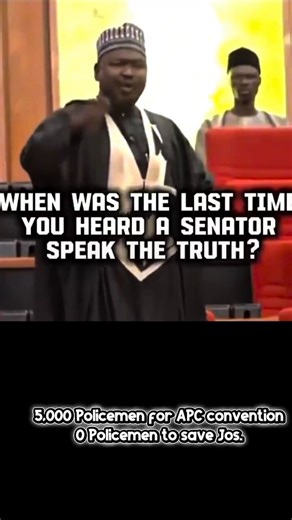 “Civil war is gradually looming.In the last APC convention, the Police mobilized 5000 policemen in a place not more than 5 hectares….they deployed helicopters …..THROUGHOUT THE KILLINGS IN PLATEAU, DID THEY DEPLOY HELICOPTERS?…”- Nigeria Senator fumes at tinubu’s bad handling of Nigeria’s insecurity.