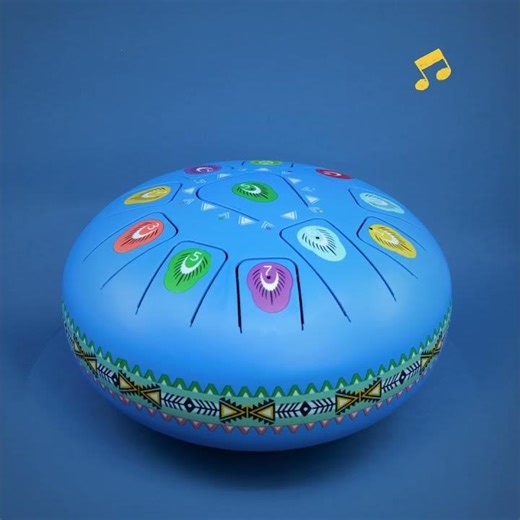 Grand tambour à languettes-Large tongue drum-DJECO-5 ans/years-DJ06040