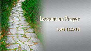 Lessons on Prayer