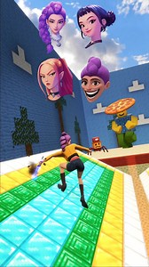 KPOP Demon Hunters vs. Lava Wheel Spinner Challenge | Slime Cat