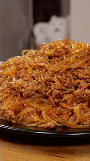 Spicy Glass Noodles #food