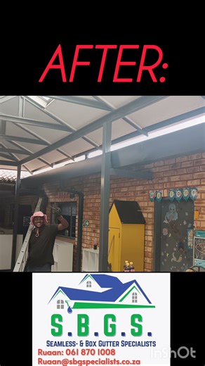 Custom made Box gutter installation #boxgutter #sbgspecialists #guttermaintenance