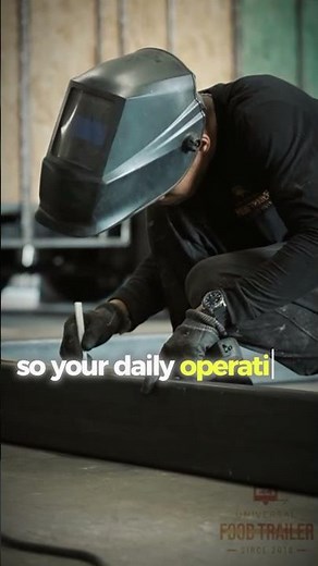 🚚 Universal Food Trailer designs food trailers to work—not just to look good.