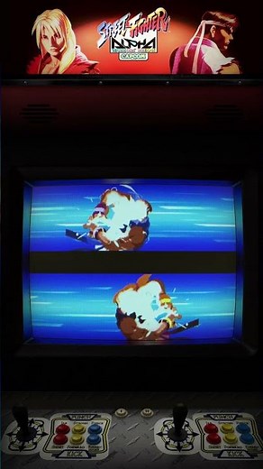 STREET FIGHTER ALPHA 4K Vertical Overlay Retroarch Mame fbneo Emulation