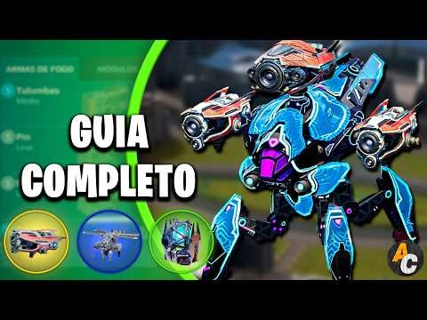 COMO MONTAR ANAKSOR: Melhores drones, armas, pilotos e especialização! War Robots Brasil