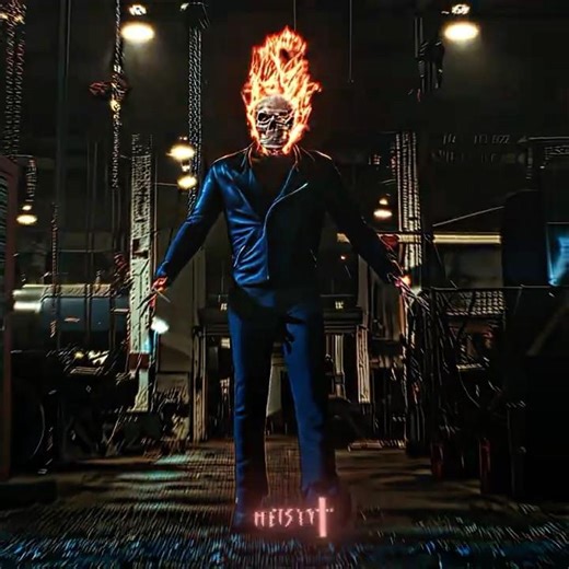 Who'd win?🤔 - Ghost Rider Vs Pennywise | VOCE NA MIRA (Super Slowed) #edit #ghostrider #pennywise