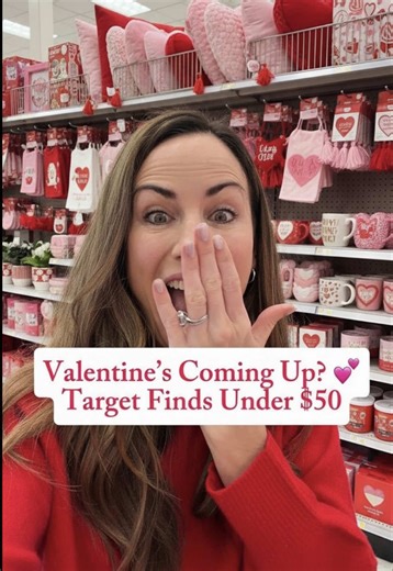 Valentine’s is coming up 💕 Target has so many cute decor finds right now. Comment LOVE to shop our finds 🔗 Valentines Decor, Mugs (yes, Stanleys), Heart Balloons, Heart Pillows, Valentines Pillows, Romantic Candles, Neon Heart Lights, Heart Candle Holders, Heart Blankets, Valentines Door Mats, Plants, & Valentines Day Wrapping Paper, and little Gift Ideas all in one aisle 💖 #targetfinds #valentinesideas #targetshopping #valentinesday #targetrun