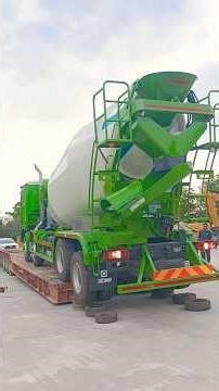 How to Safely Unload a New Mixer Truck | Step by Step Safety Procedure | Heavy Machinery Guide