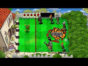 Plants vs Zombies Mini Games - Wall-Nut Bowling - Mini-Games - #wall-nutbowling #mini-games #pvz1