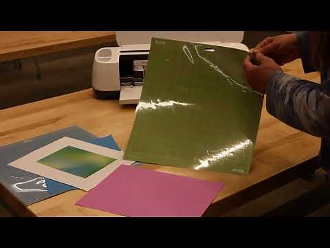 How to Load Paper on a Cricut Cut Mat