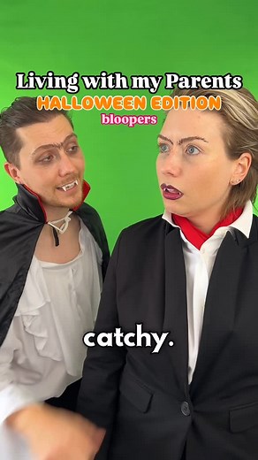 Bec & Sam | ONLY 3 months late…🎃 #ukcomedy #comedy #funny #bloopers #livingwithmyparents #halloween What’s should the next rah song be?? | Instagram