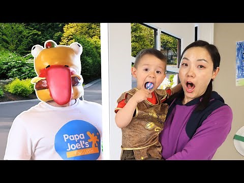 Who’s at the Door | Pretend Play Safety Stories by Papa Joel’s English