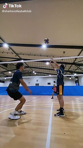 Exciting Volleyball Action with Sharks Volleyball Club