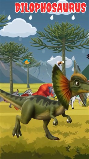 Dinosaur Animal Sounds Song🦖 Dilophosaurus, Snake, Pachycephalosaurus & Buffalo🦕🦬 Learn Dino Animals