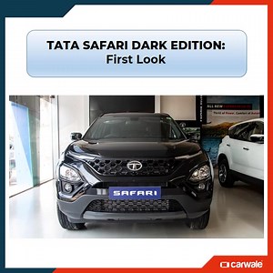 10K views · 14 reactions | After introducing the Dark edition versions of the Altroz, Nexon and Harrier last year, Tata has recently launched the Dark Edition variants of its flagship Safari. The SUV is available in the XT, XTA+, XZ and XZA+ trims, with its prices starting at Rs 19.06 lakh, ex-showroom. Let’s dive deeper to learn more about this special edition Safari. #CWSnippet #Cars #Car #Carlife #Carlifestyle #Cars2022 #TataSafariDarkEdition | CarWale | Facebook